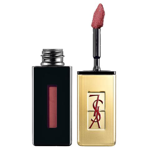 ysl glossy stain in naughty mauve|ysl pur couture lip stain.